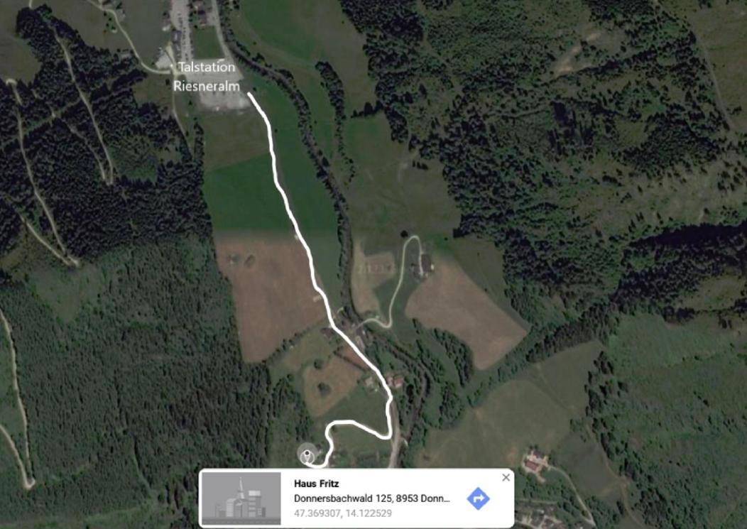 Appartamento Haus Fritz - Erholung In Den Bergen Donnersbachwald Esterno foto